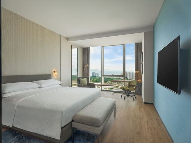 Room, 1 King Bed, Sea View