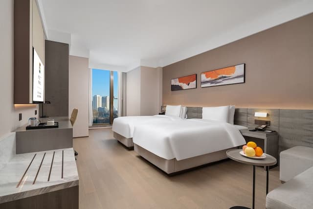 Room, Multiple Beds, Garden View