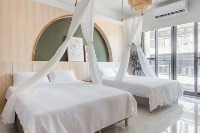 Superior Quadruple Room with Balcony
