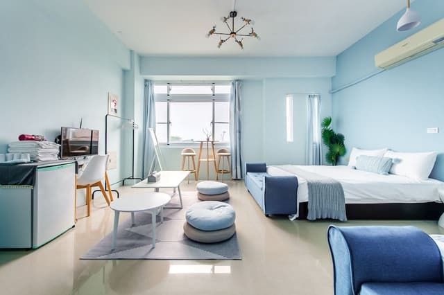 Quadruple Room, 2 Double Beds, Ocean View