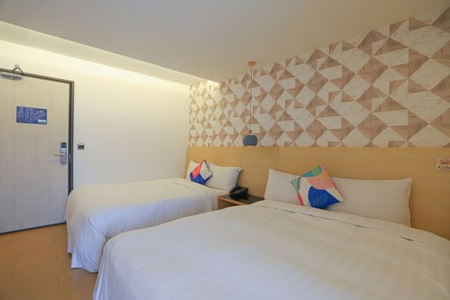 Superior Quadruple Room, 2 Double Beds, Balcony, City View