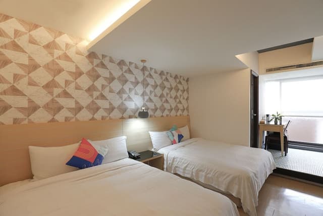 Superior Quadruple Room, 2 Double Beds, Balcony, City View
