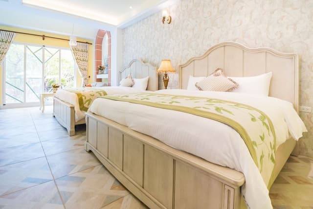 Elite Quadruple Room, Garden View