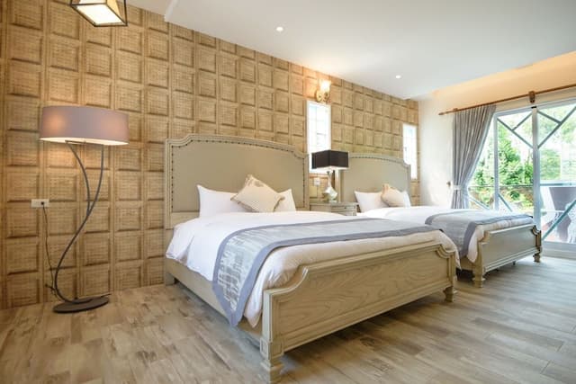 Elite Quadruple Room, Garden View