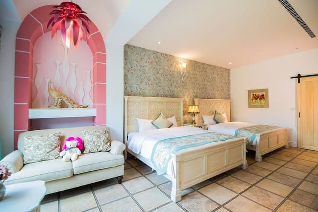 Elite Quadruple Room, Garden View