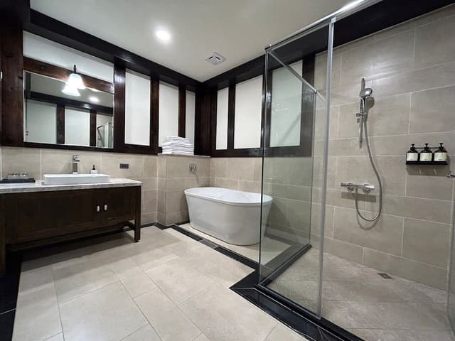 Superior Quadruple Room, 2 Queen Beds, Non Smoking, Mountain View