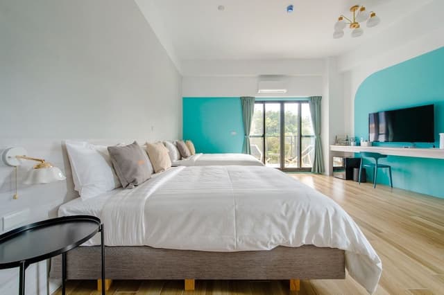 Family Quadruple Room, Bathtub, Lake View