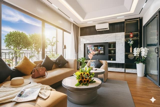 Elite Penthouse, Balcony, City View