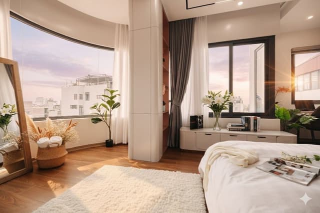 Elite Penthouse, Balcony, City View