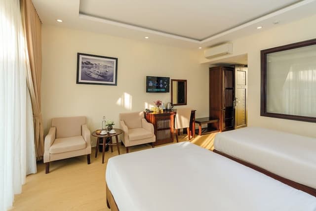 Deluxe Double Room, Balcony, Pool View