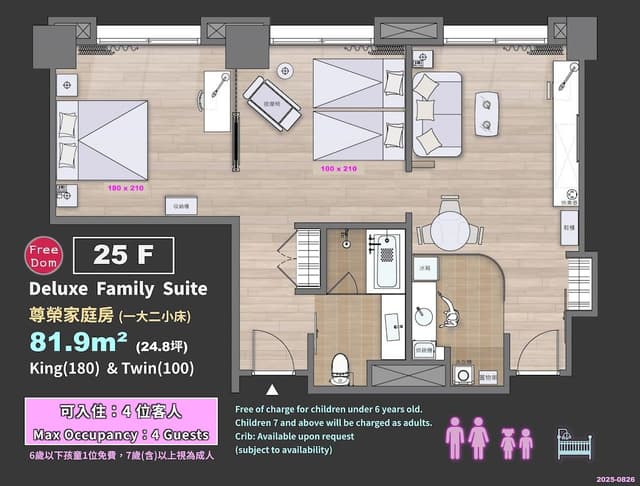 Exclusive Quadruple Room, Multiple Beds