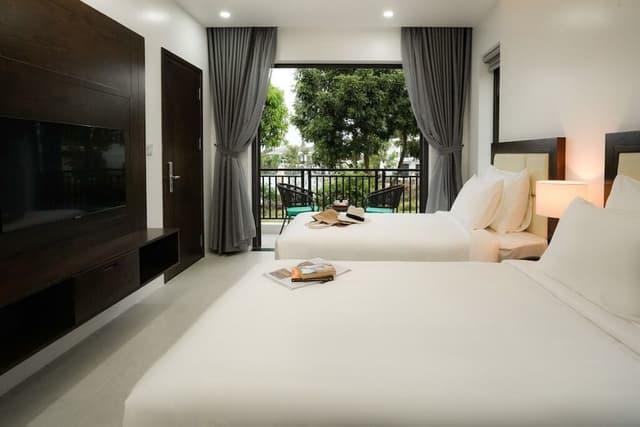 Family Bungalow, Multiple Beds, Garden View