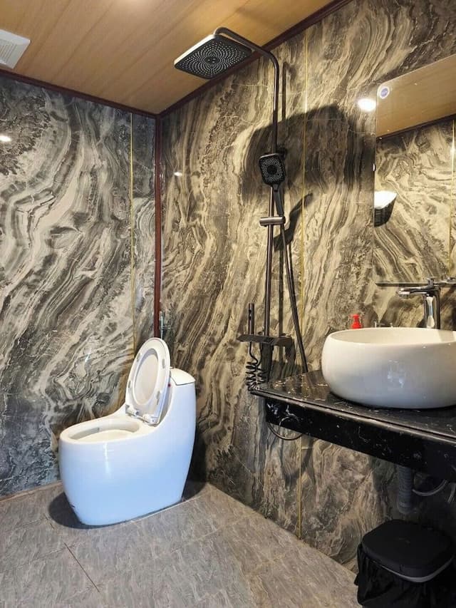 Superior Quadruple Room, Multiple Beds, Private Bathroom, Garden View