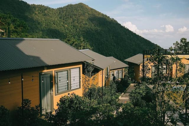 Superior Quadruple Room, Multiple Beds, Private Bathroom, Garden View