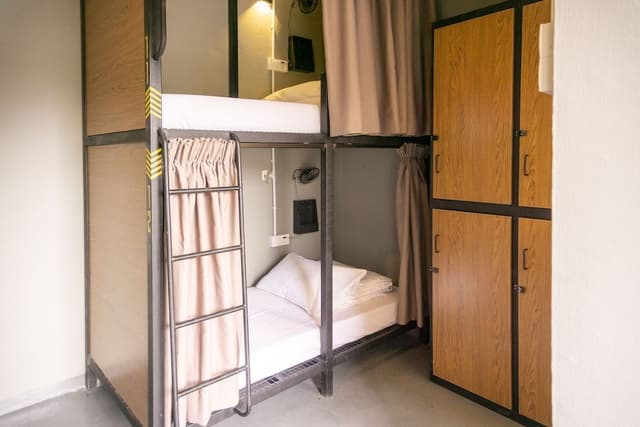 Bunk bed in 4-Bed mixed dormitory room