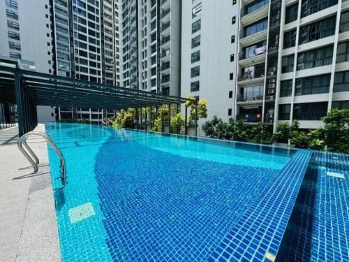 อพาร์ตเมนต์ 2 ห้องนอน 2 ห้องน้ำส่วนตัว ขนาด  ตร.ม. – โกตาเกมูนิง