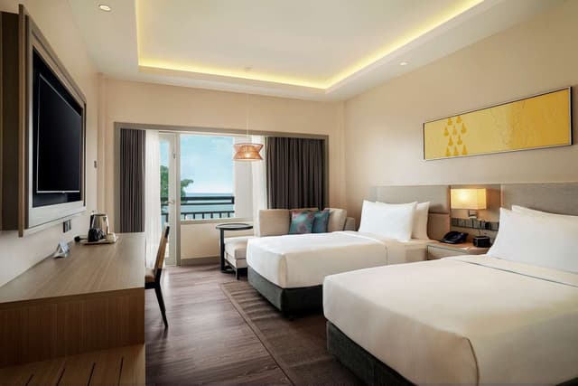 TWIN GUEST ROOM GARDEN VIEW HIGH FLOOR