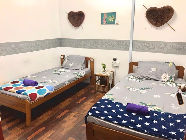 Twin Room with Shared Bathroom
