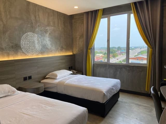 Deluxe Twin Room, 2 Twin Beds, City View