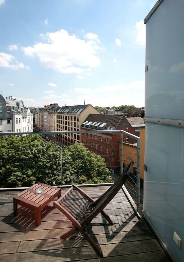 Kippenbergersuite Maisonette, Roof Terrace