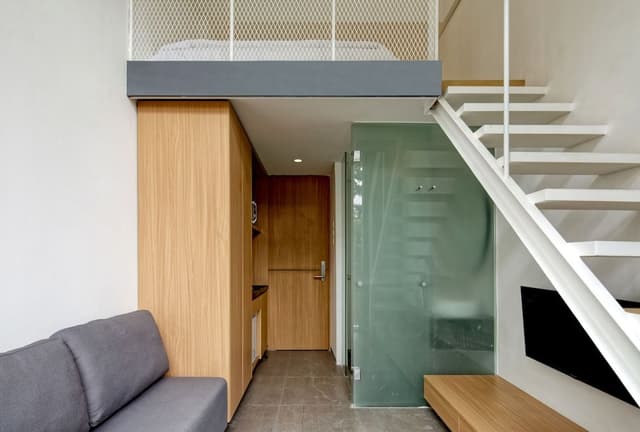 Superior Room, Kitchen, Mezzanine