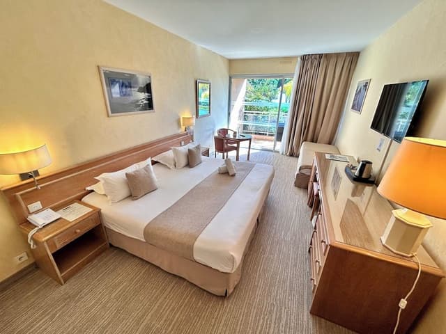 Comfort Double Room, Terrace, Garden View