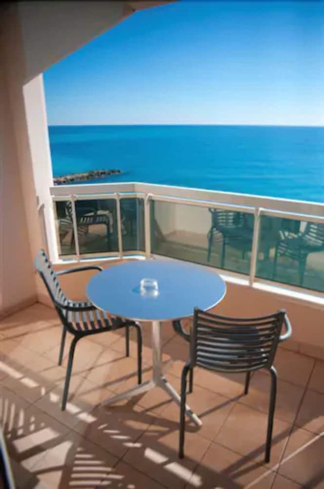 Double or Twin Room, Terrace, Sea View