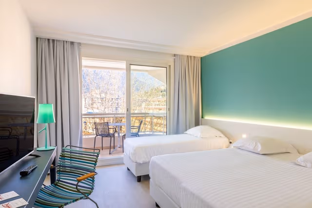 Triple Room, Terrace, Mountain View