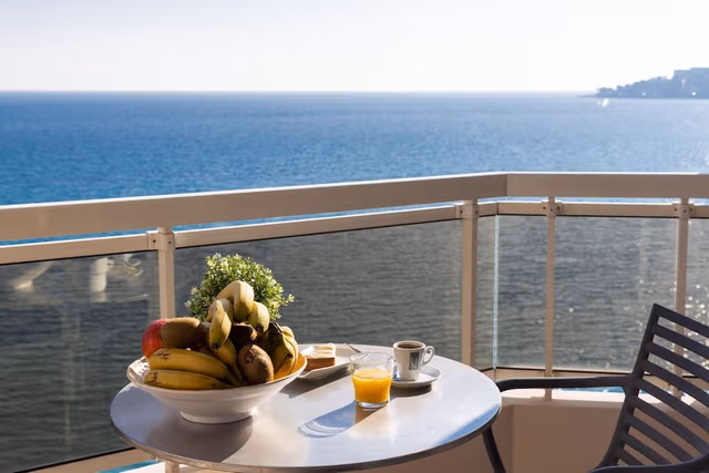 Double or Twin Room, Terrace, Sea View