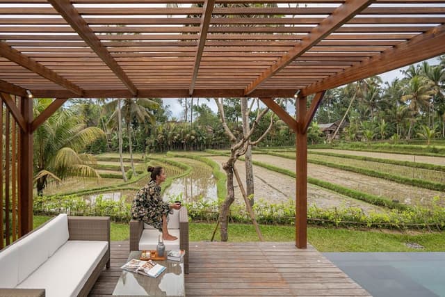 2 Bedroom Pool Villa with Rice Field View and Daily Scheduled Activities