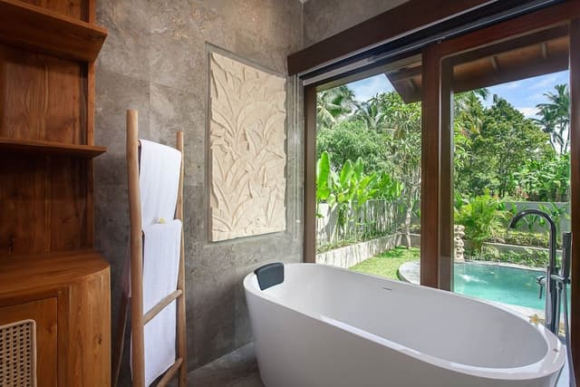 Rice Field View Private Pool Villa