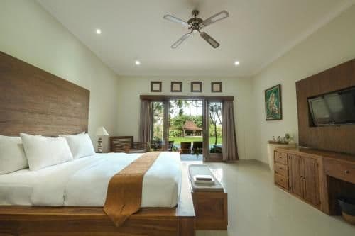 Suite with Rice Field View