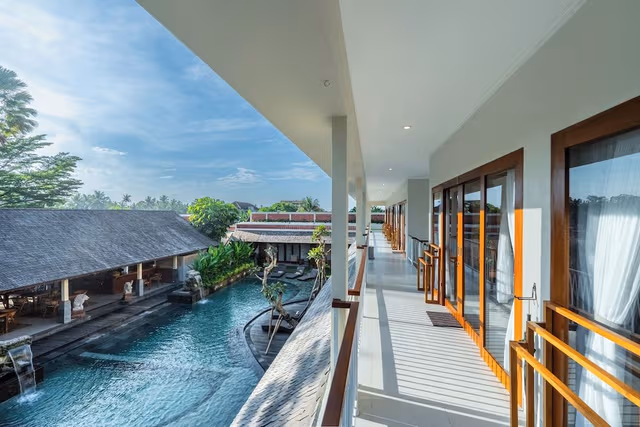 Double or Twin Room, Pool View