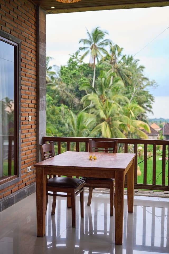 Deluxe Double Room, 1 King Bed, Balcony, Garden View