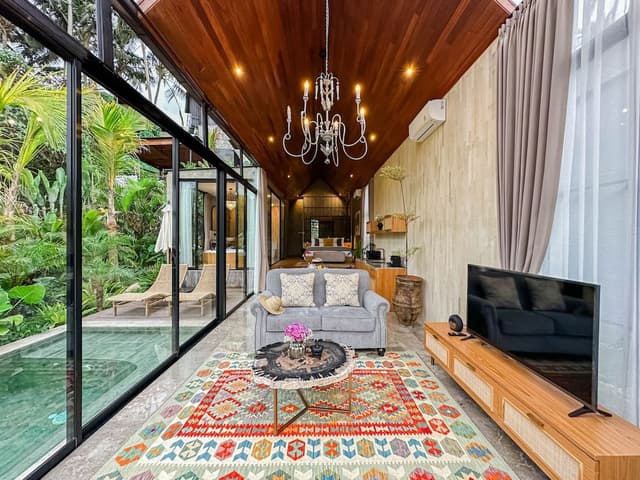 One Bedroom Private Pool Villa with Valley View