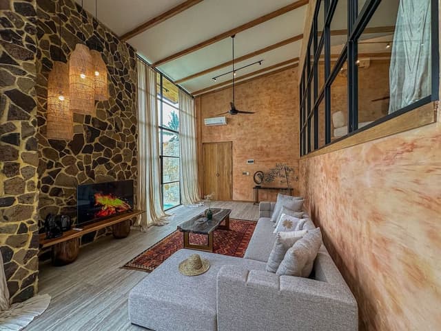 Two Bedroom Private Pool Villa with Valley View