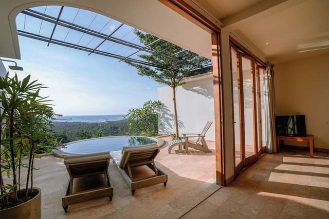 Honeymoon Villa, 1 King Bed, Ocean View
