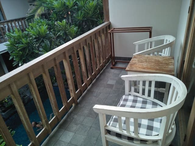 Standard Room, 1 Double Bed, Balcony, Garden View