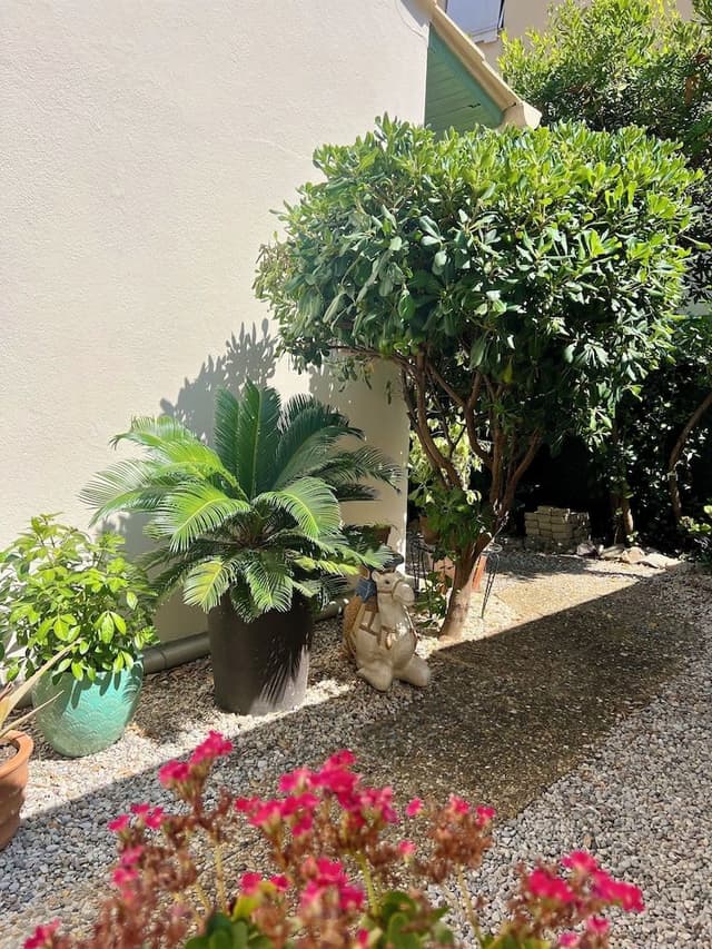 Small double room Garden view