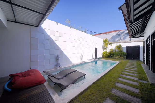 Villa, 2 Bedrooms, Pool View