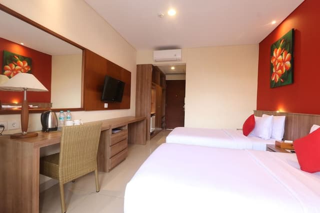 Deluxe Premier Room, Twin Bed with City View