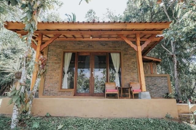 Deluxe Cottage, 1 Double Bed, Garden View