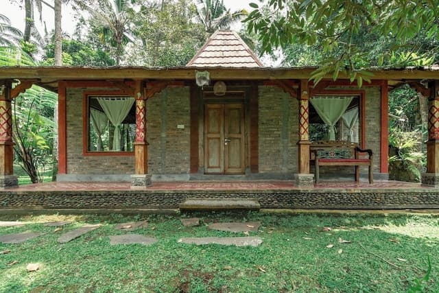 Deluxe Cottage, 1 Double Bed, Garden View
