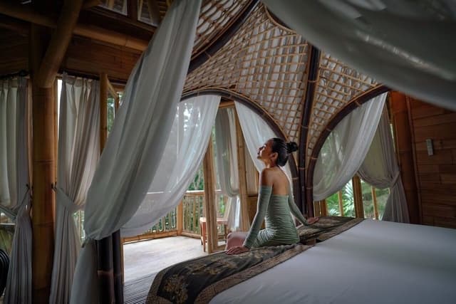 One Bedroom Bamboo Villa with Pool