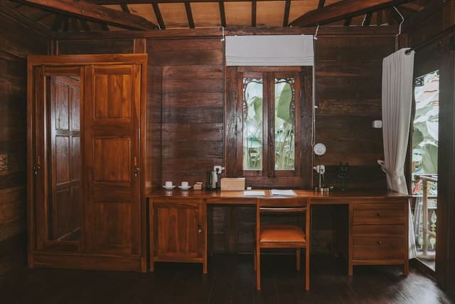 Triple Room, Garden View (Joglo)