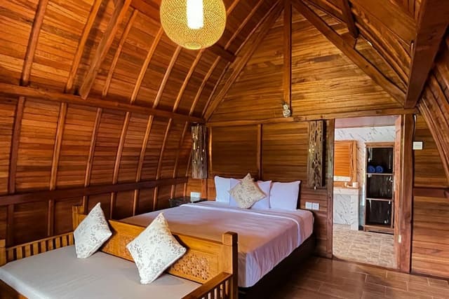 Lumbung Villa with Mountain View
