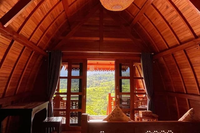 Lumbung Villa with Mountain View