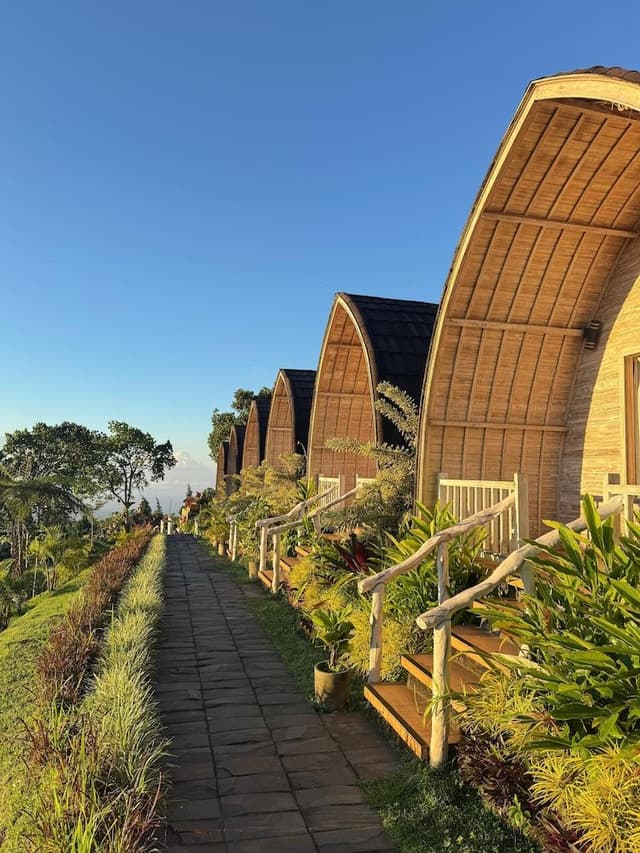 Deluxe Cabin, Balcony, Garden View