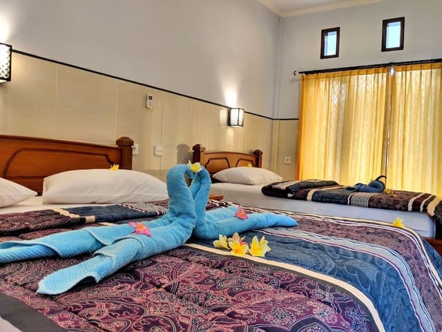 Deluxe Triple Room, Balcony, Pool View