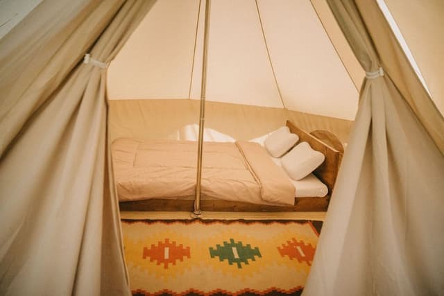 Classic Tent, 1 Double Bed, Shared Bathroom